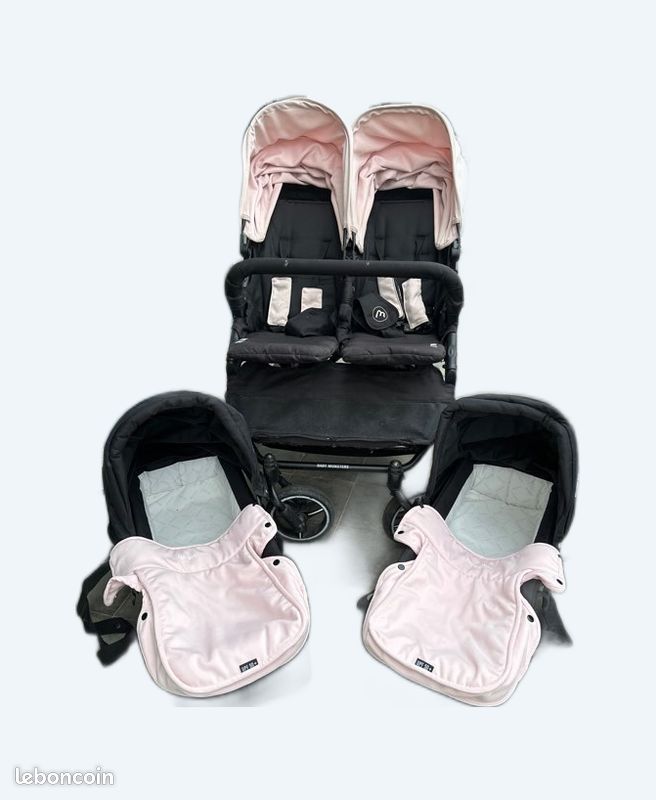 Poussette double easy twin Équipement bébé