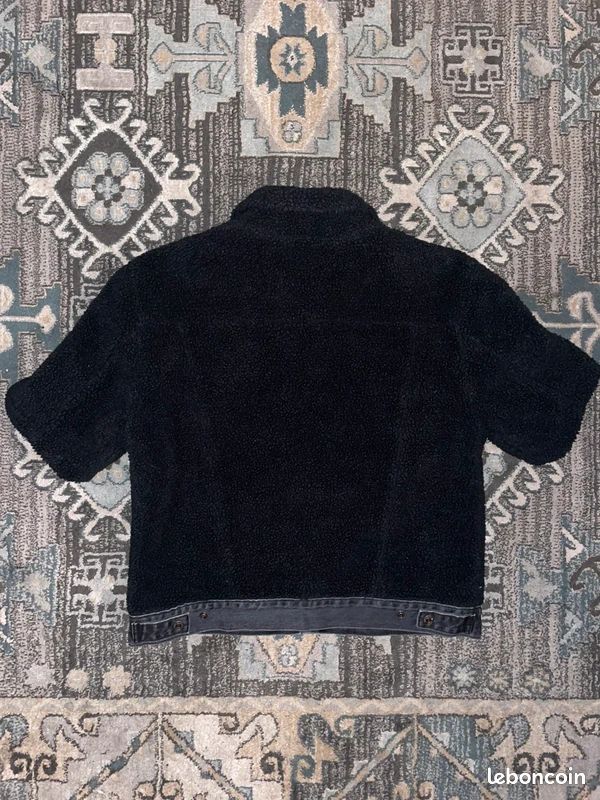 Veste Levi's Sherpa à manches courtes - Noir - Taille M (image 3)