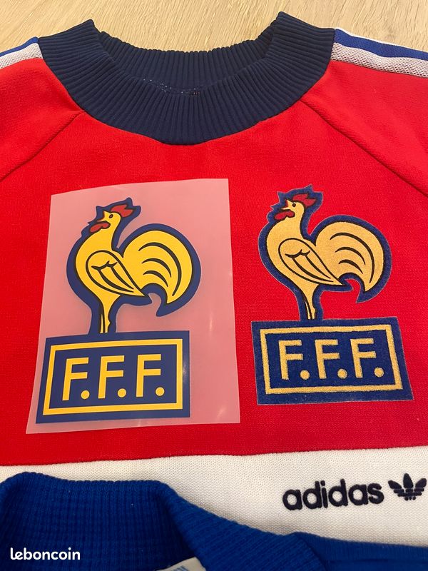 Flocage équipe De France De Football 1984, Neuf Avec étiquettes, FFF