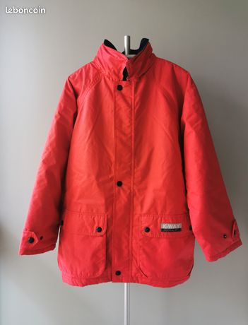 Veste Kway Rouge Pour Femme - Taille 40, Neuf Avec étiquettes, Style Chemisier