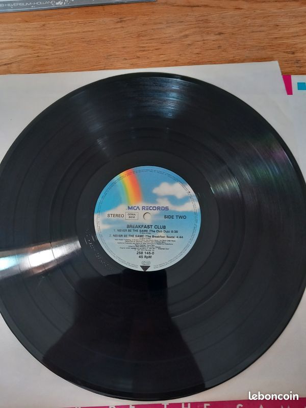 Maxi single vinyle Breakfast club never be the same (image 8)