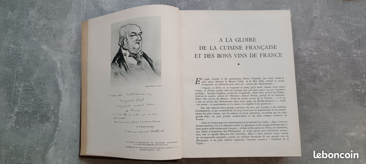 Livre de cuisine et vins de France par Curnonsky (image 6)