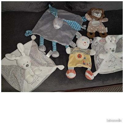 Peluches doudou jouets éducatifs en bois pour enfants Jeux