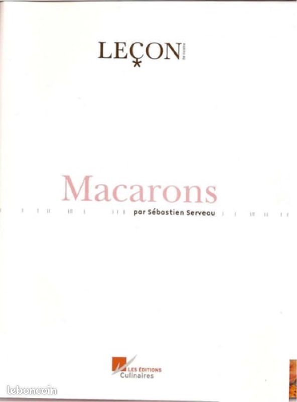 Livre Les Macarons (image 1)