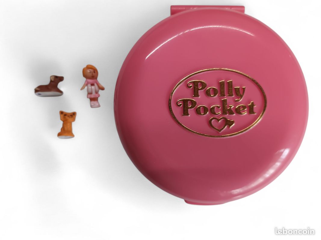 POLLY POCKET Button's Animal Hospital (1989) Jeux Jouets