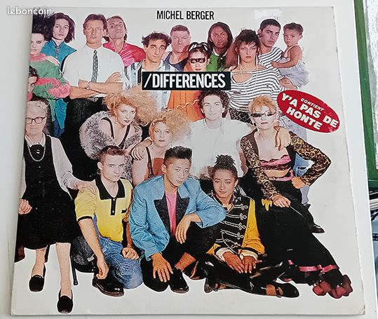Un 33 tours de Michel Berger - Différences - 1985 (image 1)