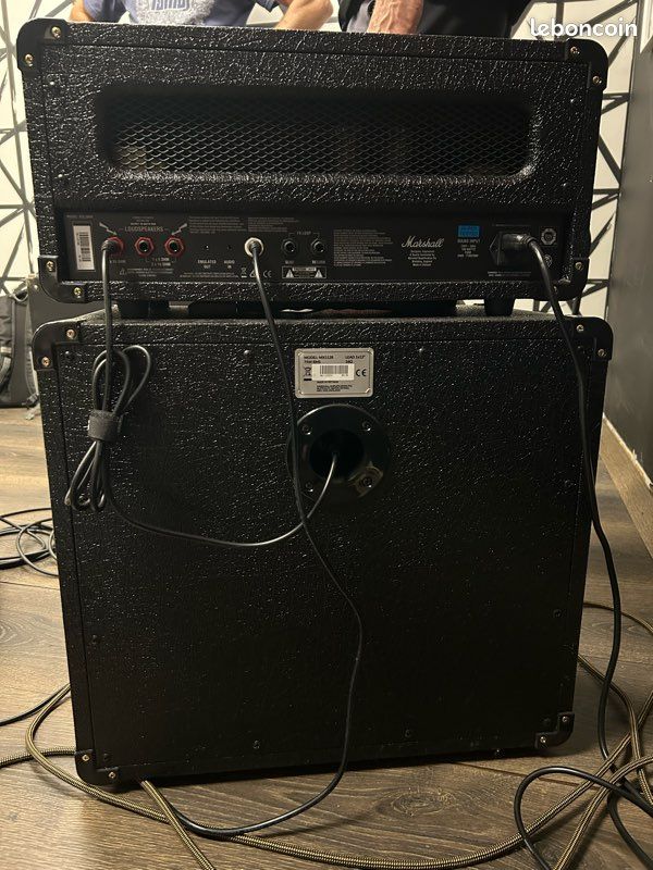 Tête Ampli Marshall DSl20 + Cabinet Marshall 1x12 + Pédale Channel (image 2)