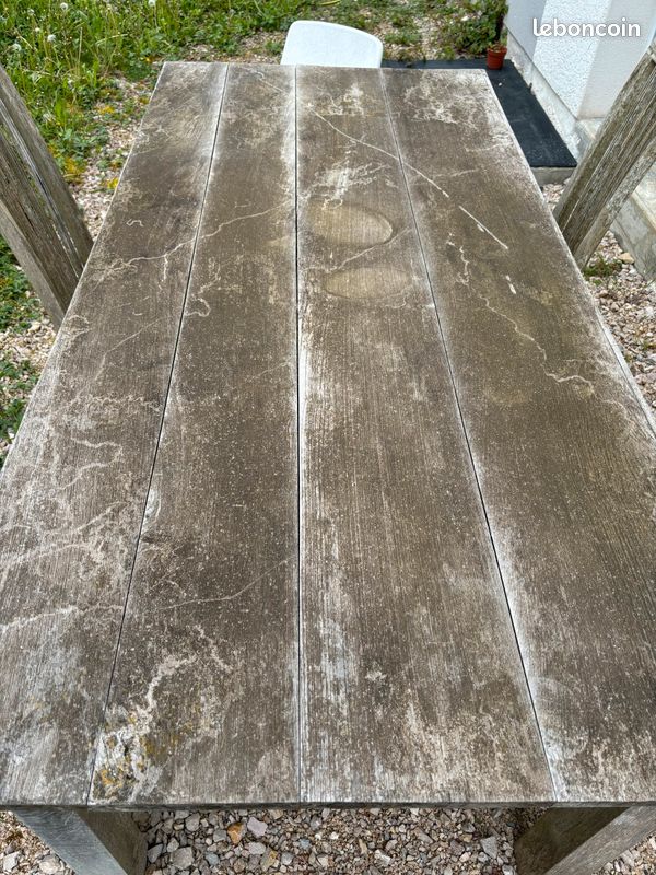Table de jardin en Teck (image 2)