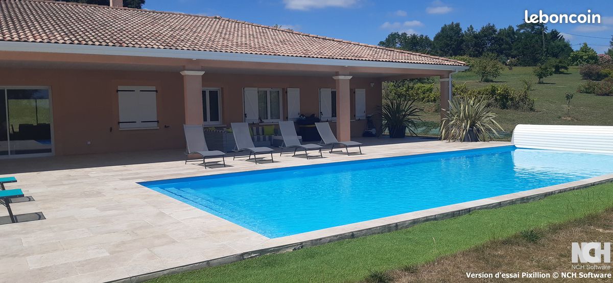 Villa climatisée avec grande piscine chauffée (image 3)