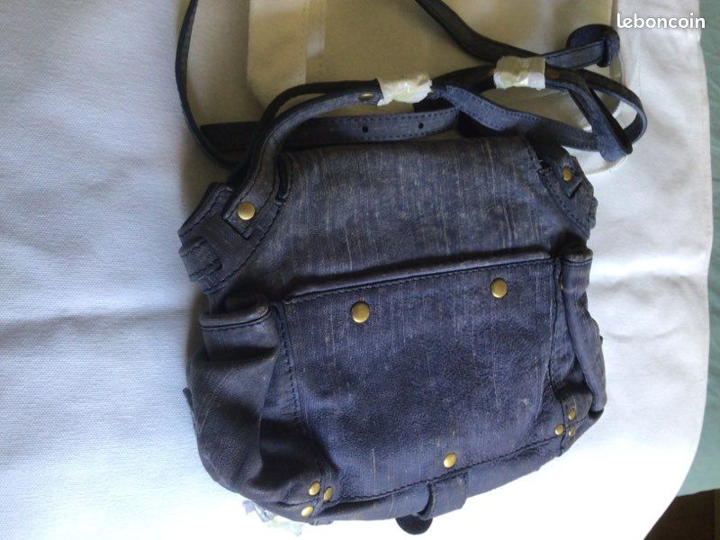 Sac Jérôme Dreyfuss mini Twee bleu (image 5)