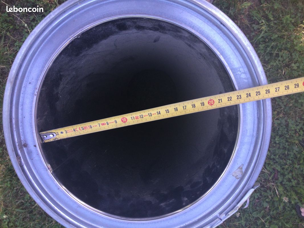 Conduit de cheminée - tuyau Poujoulat Inox-Galva diamètre 230 longueur 100cm NEUF (image 3)