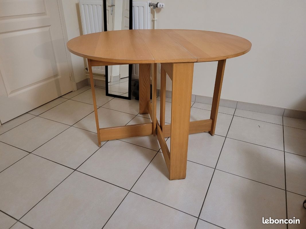Table bois pliante (image 1)