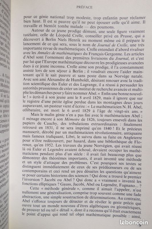 NEUF. Abel. Un mathématicien romantique - Ore (image 8)