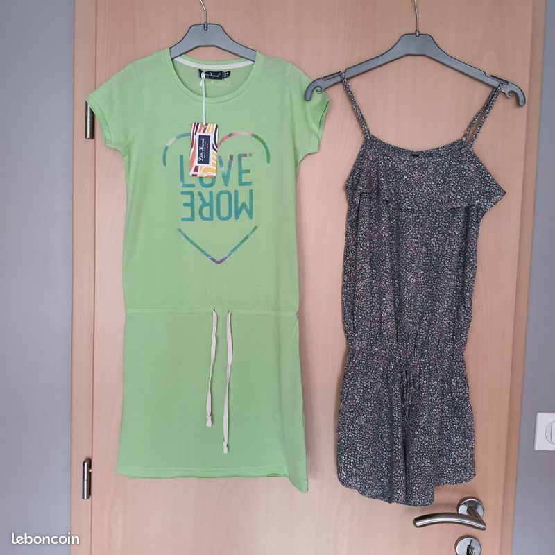 Lot ou à l’unité de 8 robes XS et S petite taille printemps été (image 9)