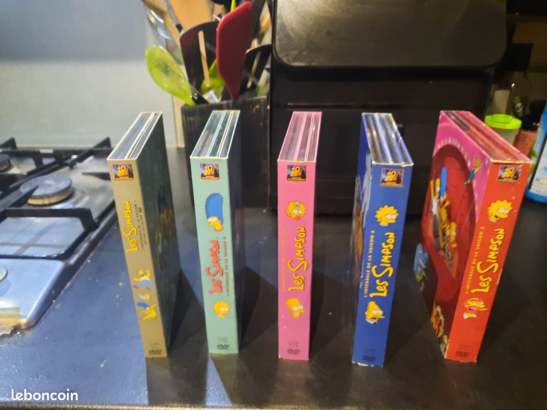 Vends Saison 1 à 5 " Les Simpson" (image 3)