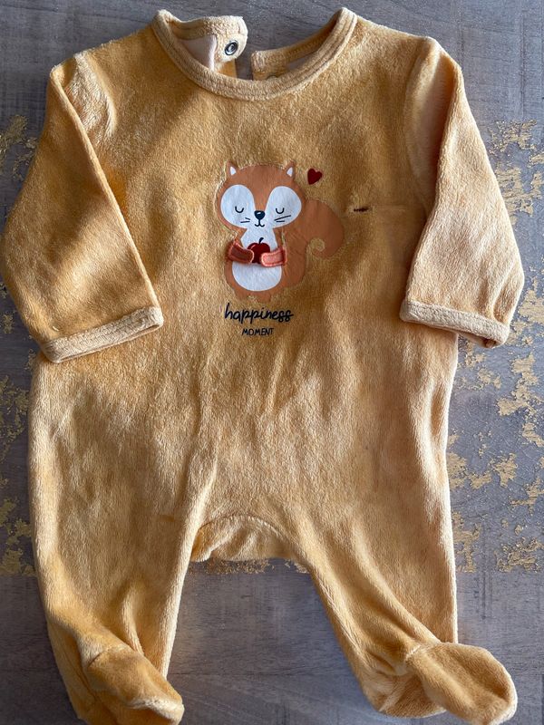 Lot pyjama bébé fille - Tissaia - 1 mois