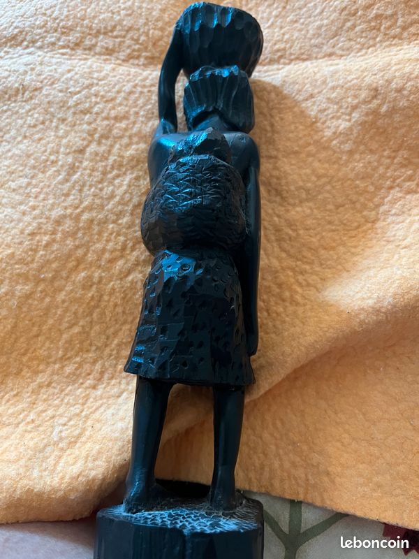 Statue africaine 28 cm (image 3)
