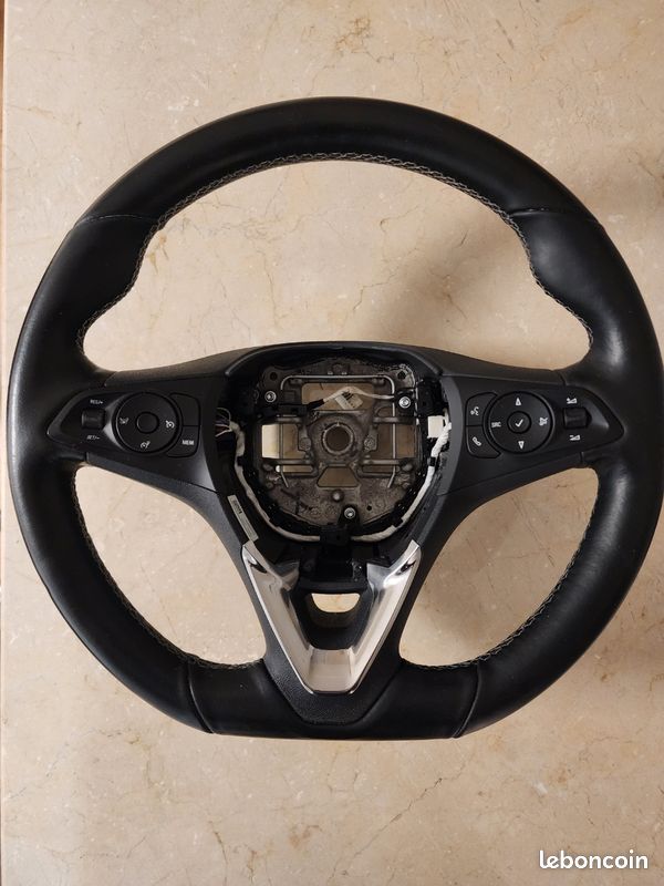 Volant Cuir/Alcantara Pour Opel Astra G - Tuning - Neuf Rembourré (Autofun-Extreme)