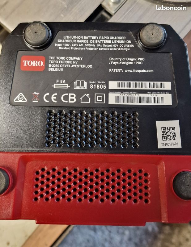 Tondeuse TORO HD Proline professionnelle à batteries 60V

TORO
TONDEUSE PROFESSIONNELLE TORO HD PROLINE A BATTERIE 22275 0142

TORO
TONDEUSE PROFESSIONNELLE TORO HD PROLINE A BATTERIE 22275 01426 (image 15)