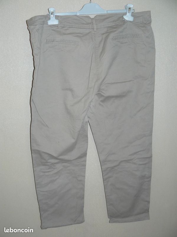 Pantalon été marron 46/48 (image 2)