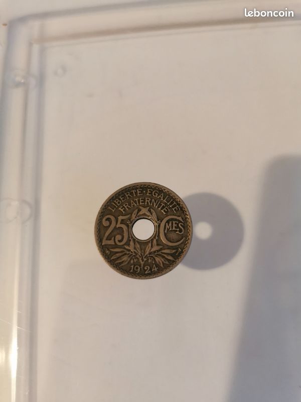 Pièce de 25 centimes de francs 1924 (image 1)