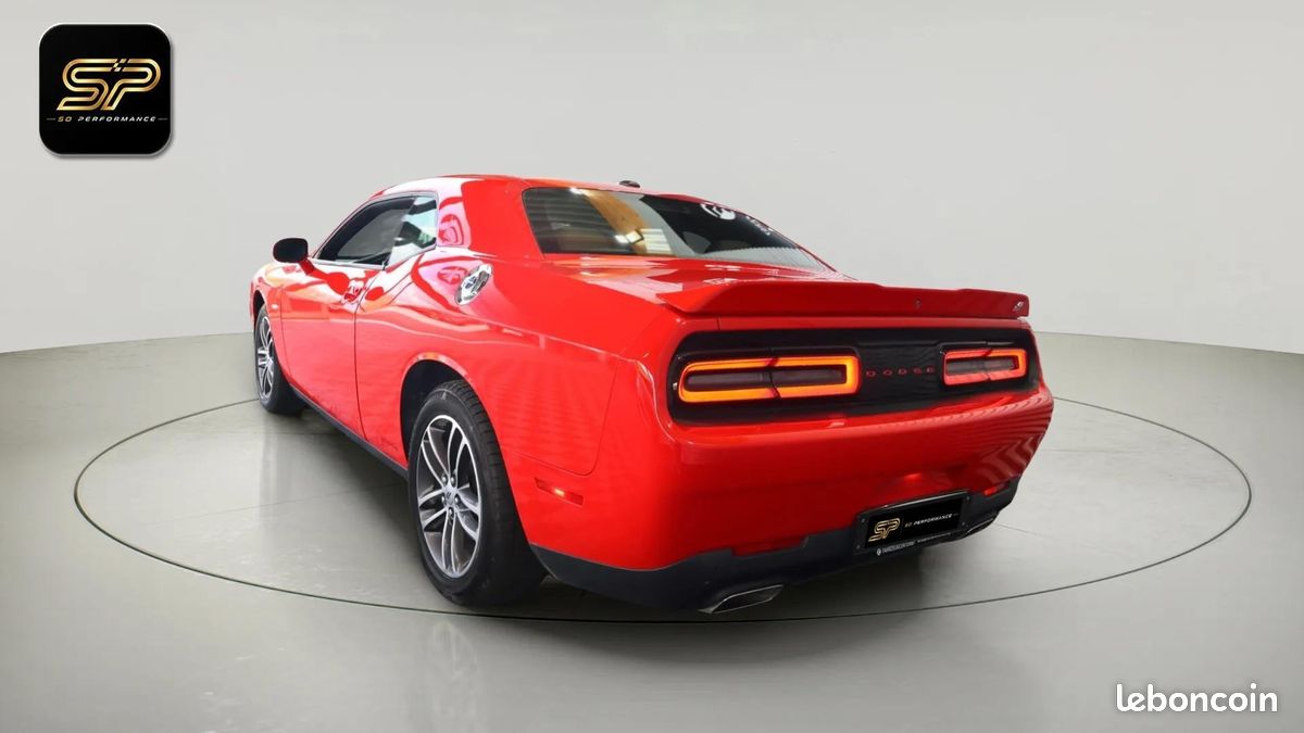 Dodge CHALLENGER SXT * V6 3.6 * 309 ch * AWD * Go Mango * CarPlay (image 6)