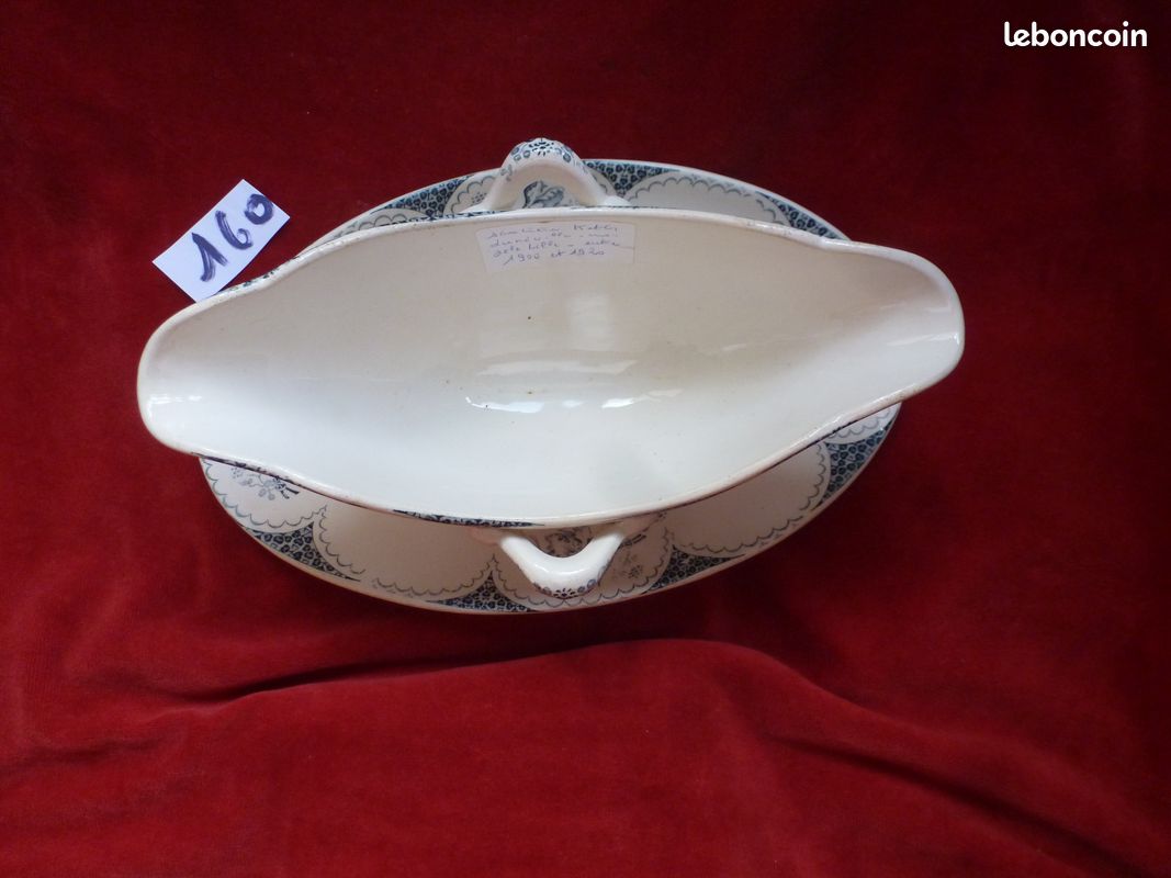 Saucière faïence 160 Lunéville (image 4)