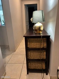 Commode bois et corde (image 2)