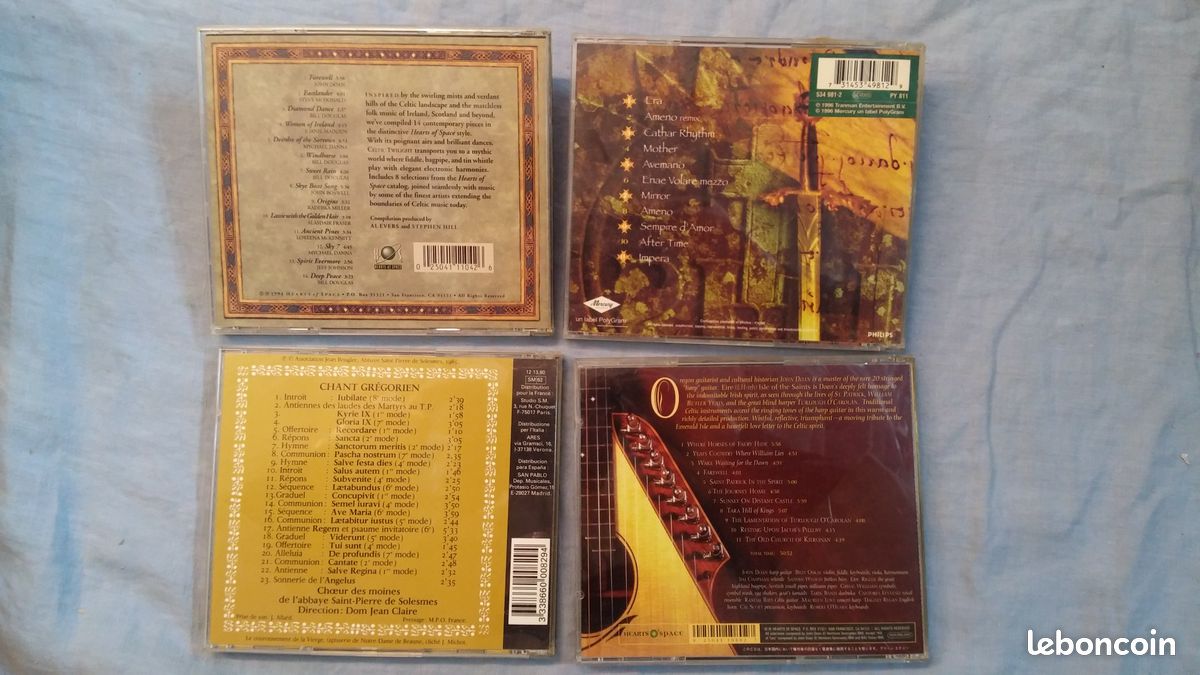 Lot 4 CD Era Eire celtic grégoriens (image 2)