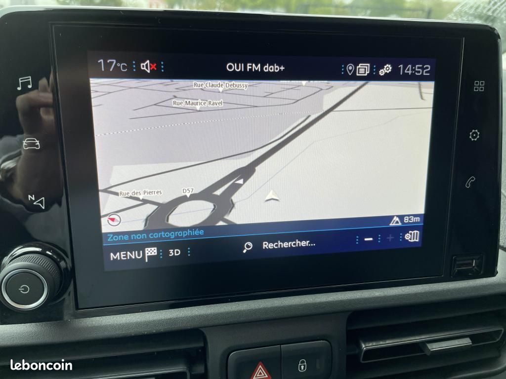 PEUGEOT PARTNER long 950KG 1.5 BlueHDi S&S - 100 3pl III FOURGON Pack Asphalt Connect XL (image 14)