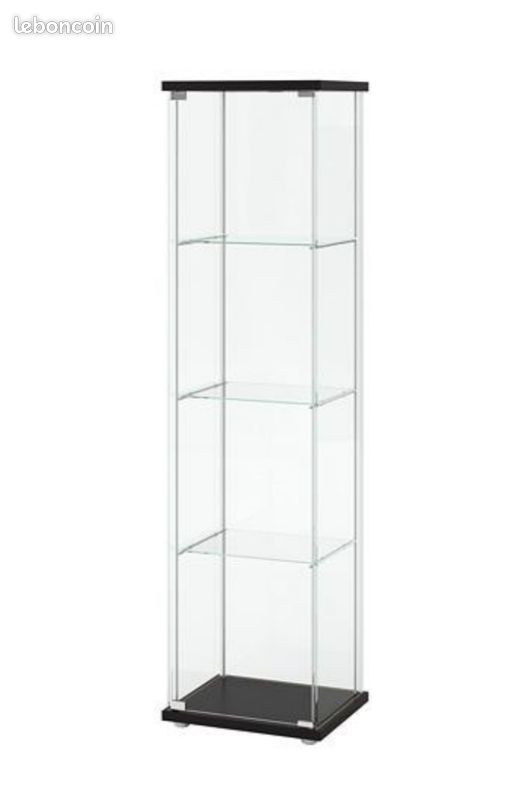 Étage verre DETOLF IKEA noire (image 2)
