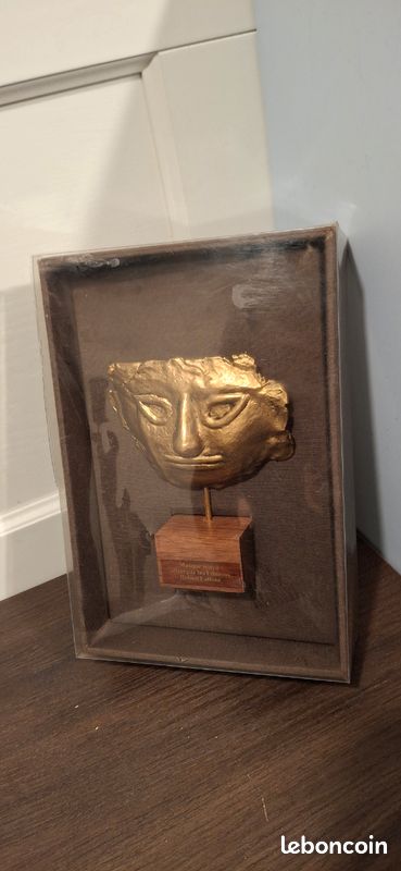 Masque Maya vintage - Éditions Robert Laffont - Objet de collection (image 3)