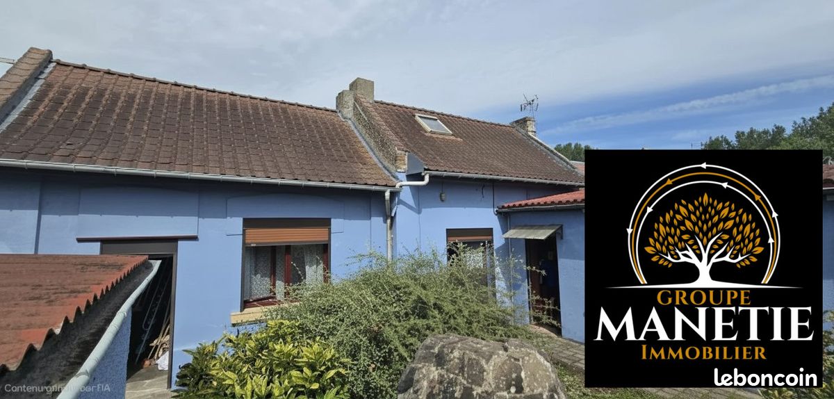 Maison 4 pièces 55 m² · à Lécluse · 55 m² · 67 000 €