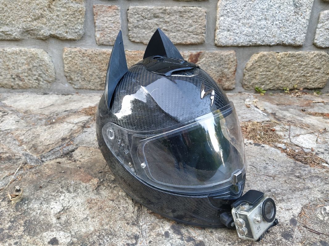 Oreille de chat pour casque de moto - Équipement moto