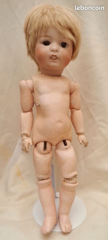 GRANDE POUPÉE ANCIENNE bébé de caractère K&R Kammer & Reinhardt Simon