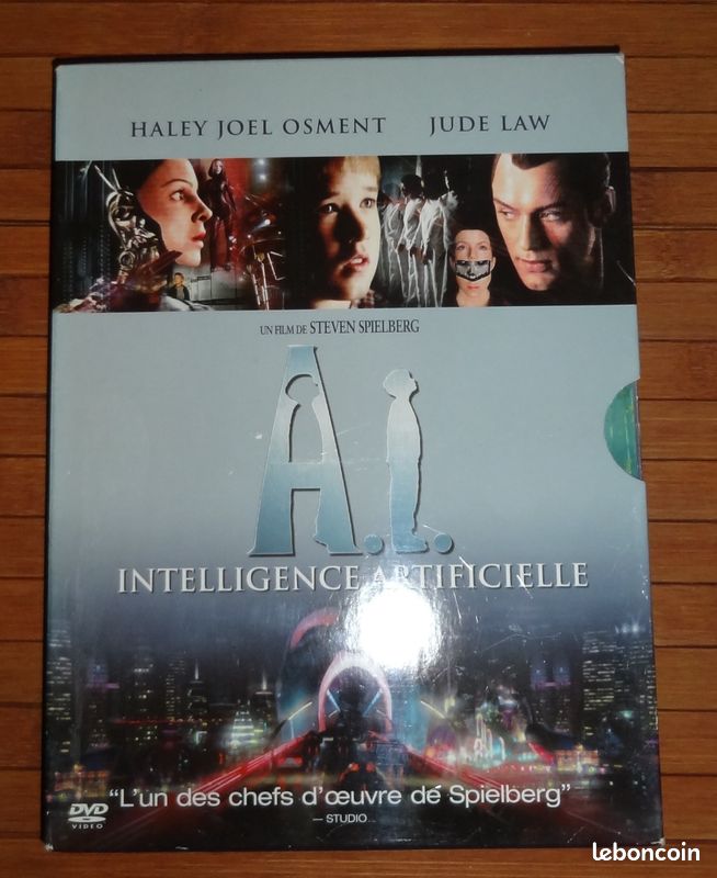 DVD collector AI (Intelligence artificielle) de Steven Spielberg (image 1)