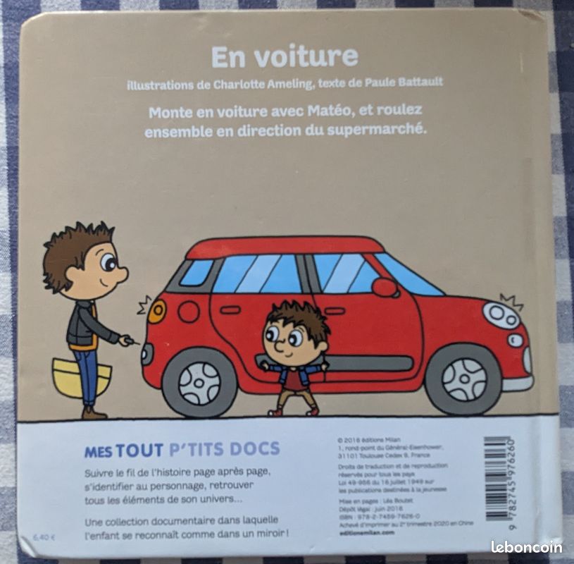 7 livres Mes Tout P'tits Docs édition Milan (image 2)