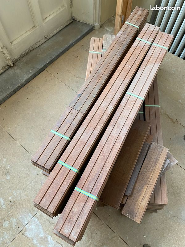 Lot parquet massif ipé brut (image 3)
