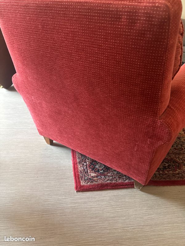 2 fauteuil club vintage (image 3)