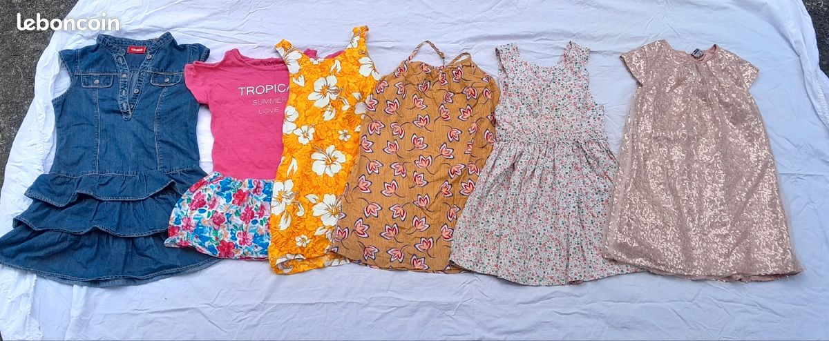Vêtements fille 6 ans (28 pièces) (image 3)