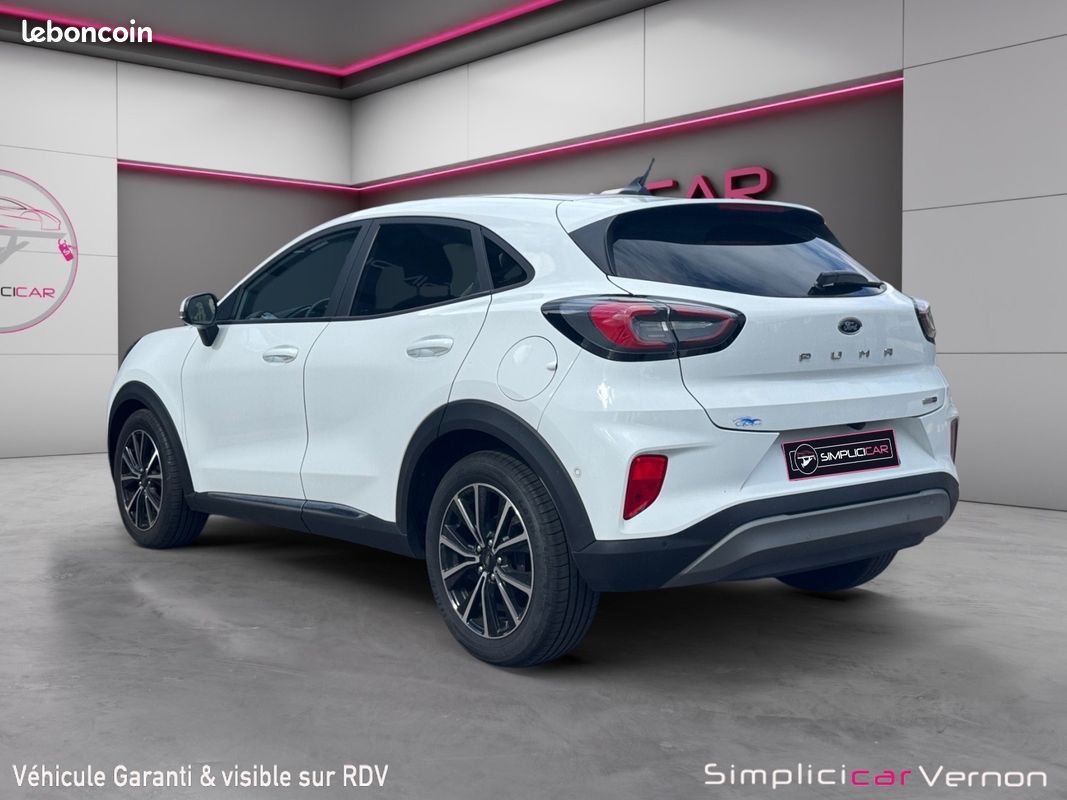 FORD PUMA 1.0 ECOBOOST 125 MHEV TITANIUM Caméra de Recul Carplay Sièges massant Garantie 12 mois (image 6)