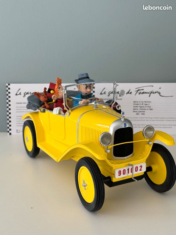 Gaston Lagaffe - Garage De Franquin - Mlle Jeanne Sur La Moto - Édition Limitée 266ex - NEUVE