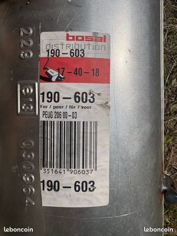 Silencieux 206/206+ (image 2)
