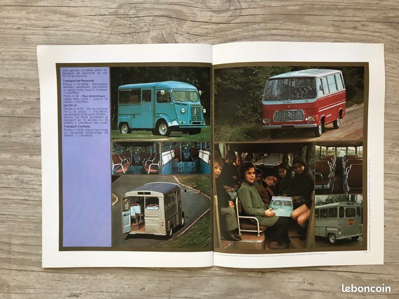 Dépliant publicitaire Citroën 1000 - 1600 HY (image 9)