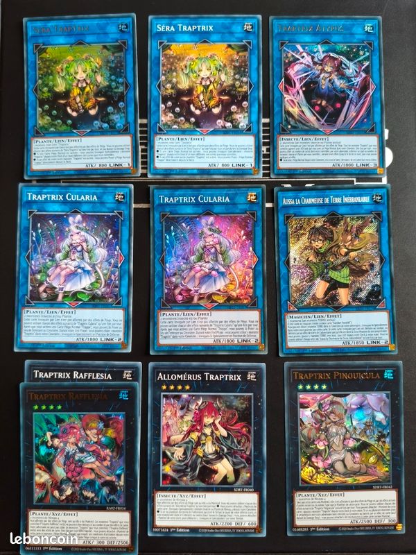 Yu-Gi-Oh " Deck Traptrix + Deck Archdmon " - Collection