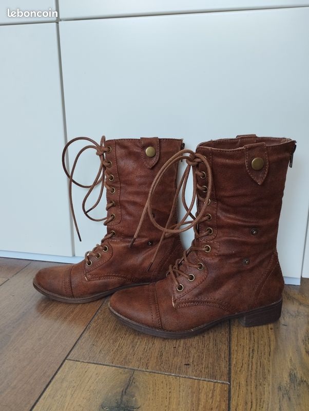 Bottes à lacets JustFab pointure 37 Chaussures - Main Image