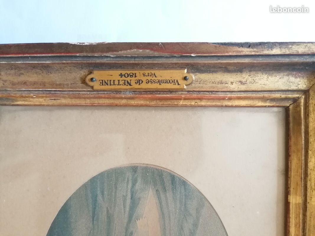 Petit tableau Vicomtesse (image 2)
