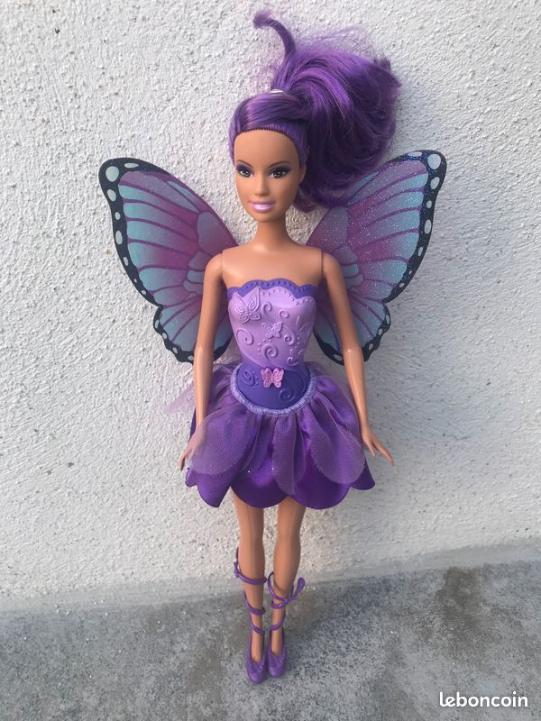 Barbie fée papillon aux ailes animées (image 2)