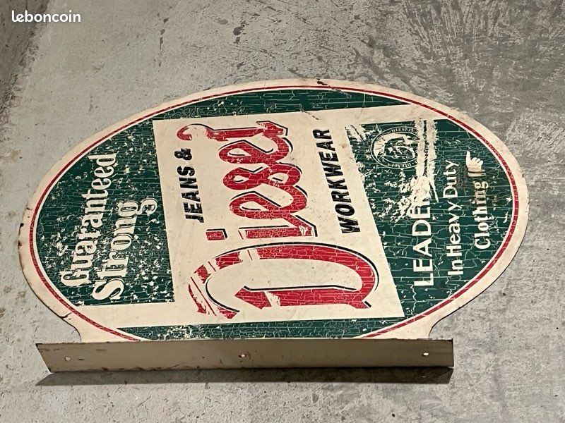 Plaque de pub diesel en métal (image 3)