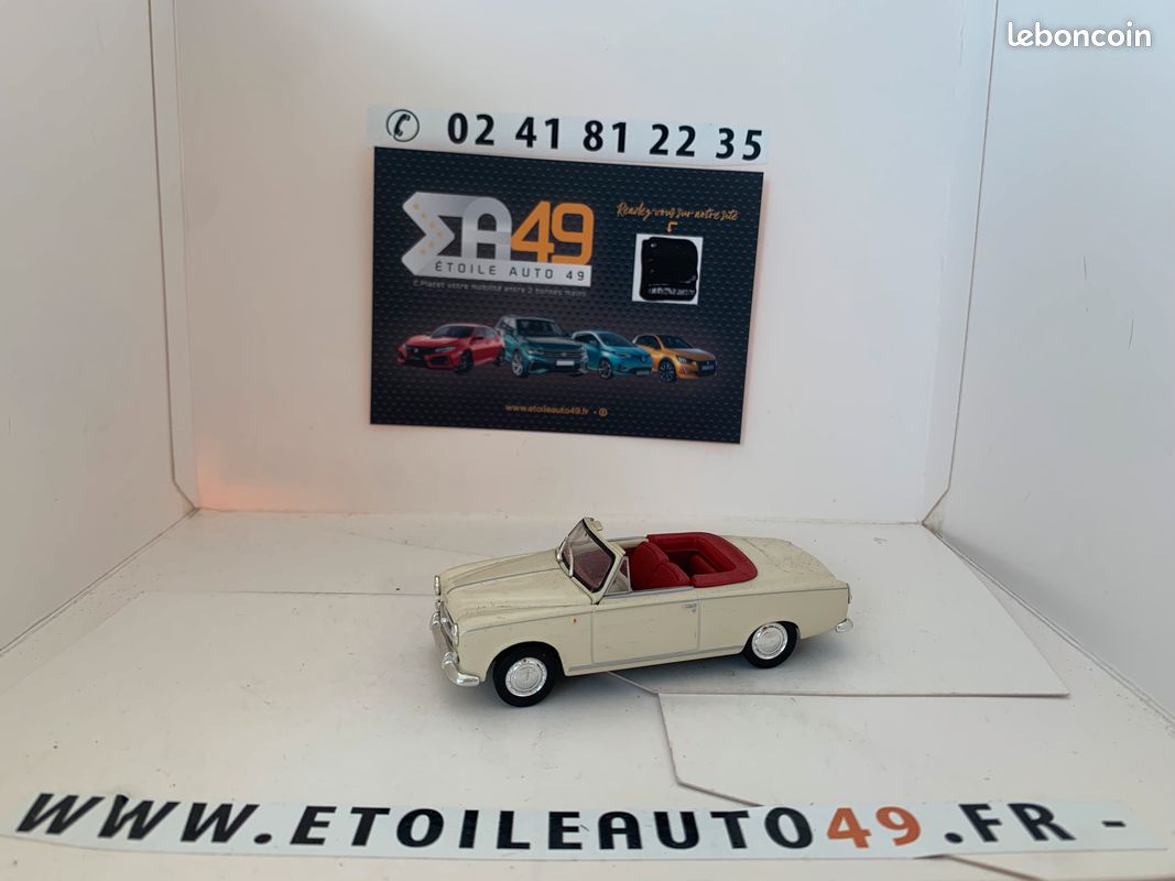 Modèle Réduit Peugeot 403 Norev édition Rééditée 1/43 Avec Boîte Planches - Neuf
